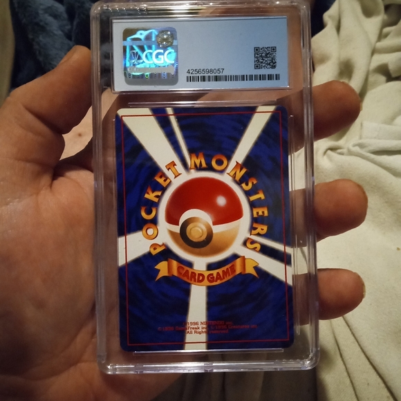 Vintage rare 1998 Japanese pokemon LT. Surge's MAGNEMITE CGC SLAB - Picture 7 of 8